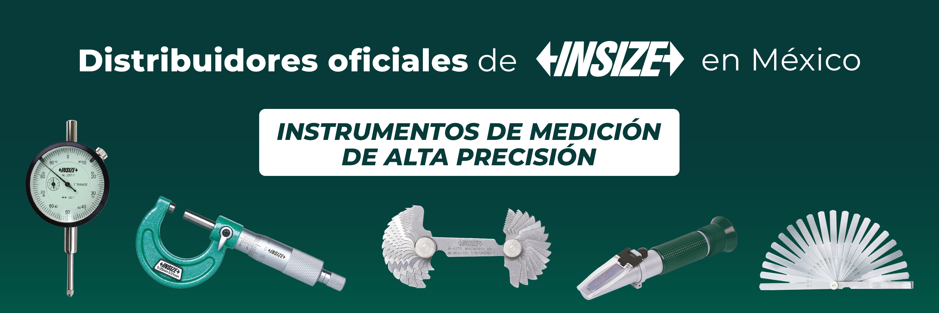 Distribuidores oficiales de Insize