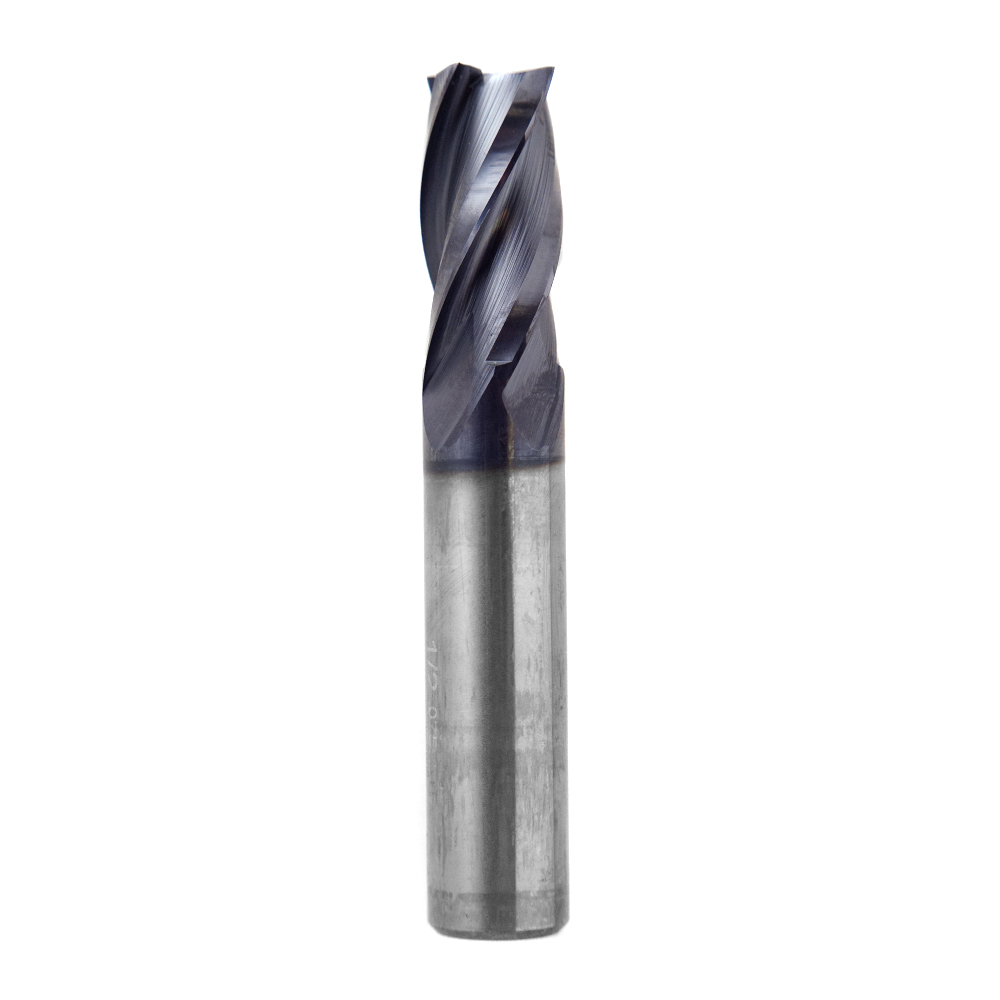 thumbnail image 2 of 5-Pack 7/16 X 3/8 Shank 4-Flute HSS Single End Mill – Made In USA (Meda Superior Import 2150281) 2 of 4
