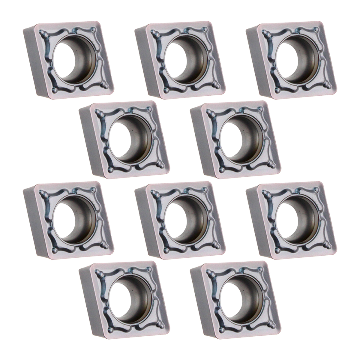 10 Insertos Para Torneado CCMT09T308-MM TM8220 Totime