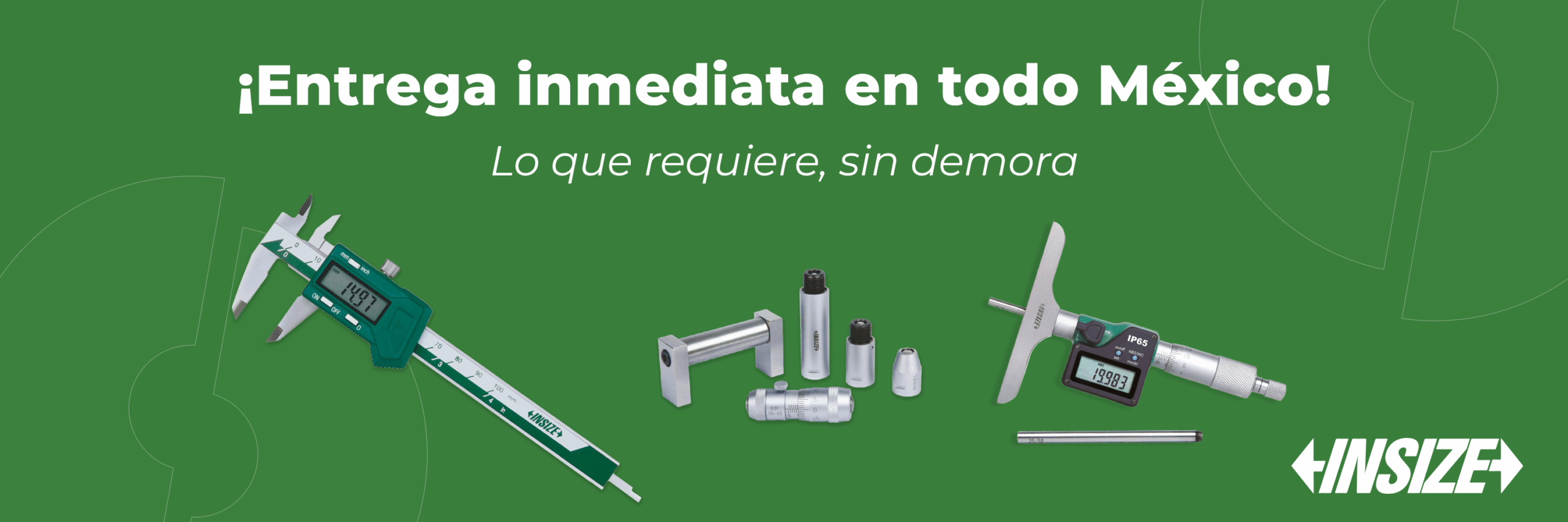 Instrumentos de medición con entrega inmediata
